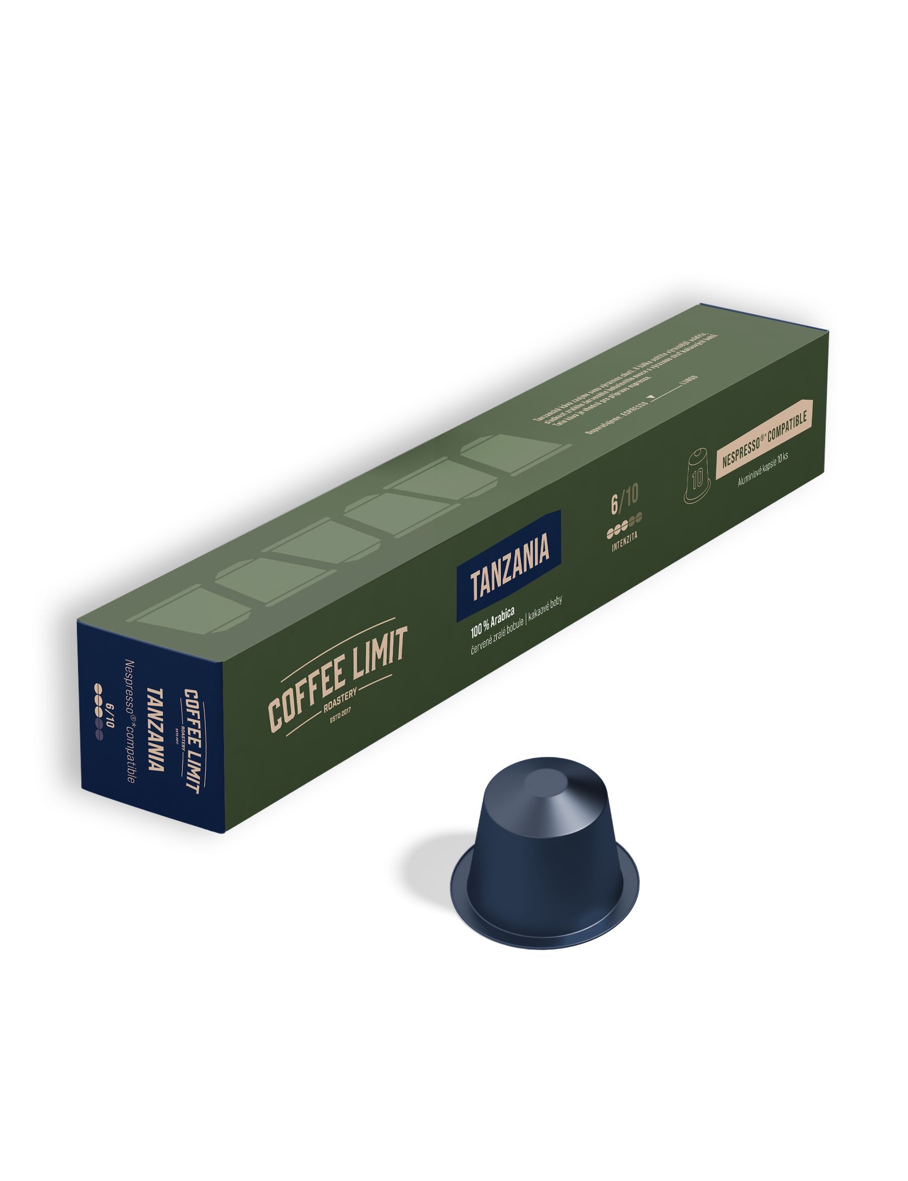 Coffee Limit Tanzania 10ks kapsle Nespresso