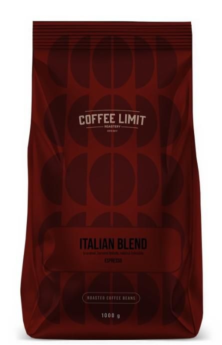 Coffee Limit Italian Blend Zrnková káva 1kg