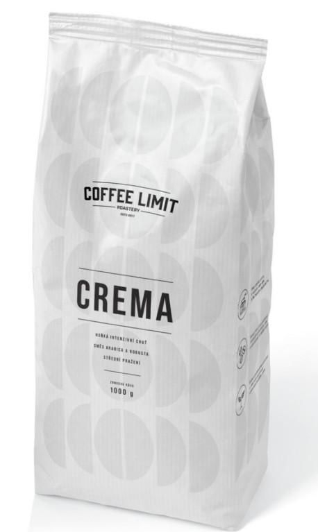 Coffee Limit Crema  Zrnková káva 1kg