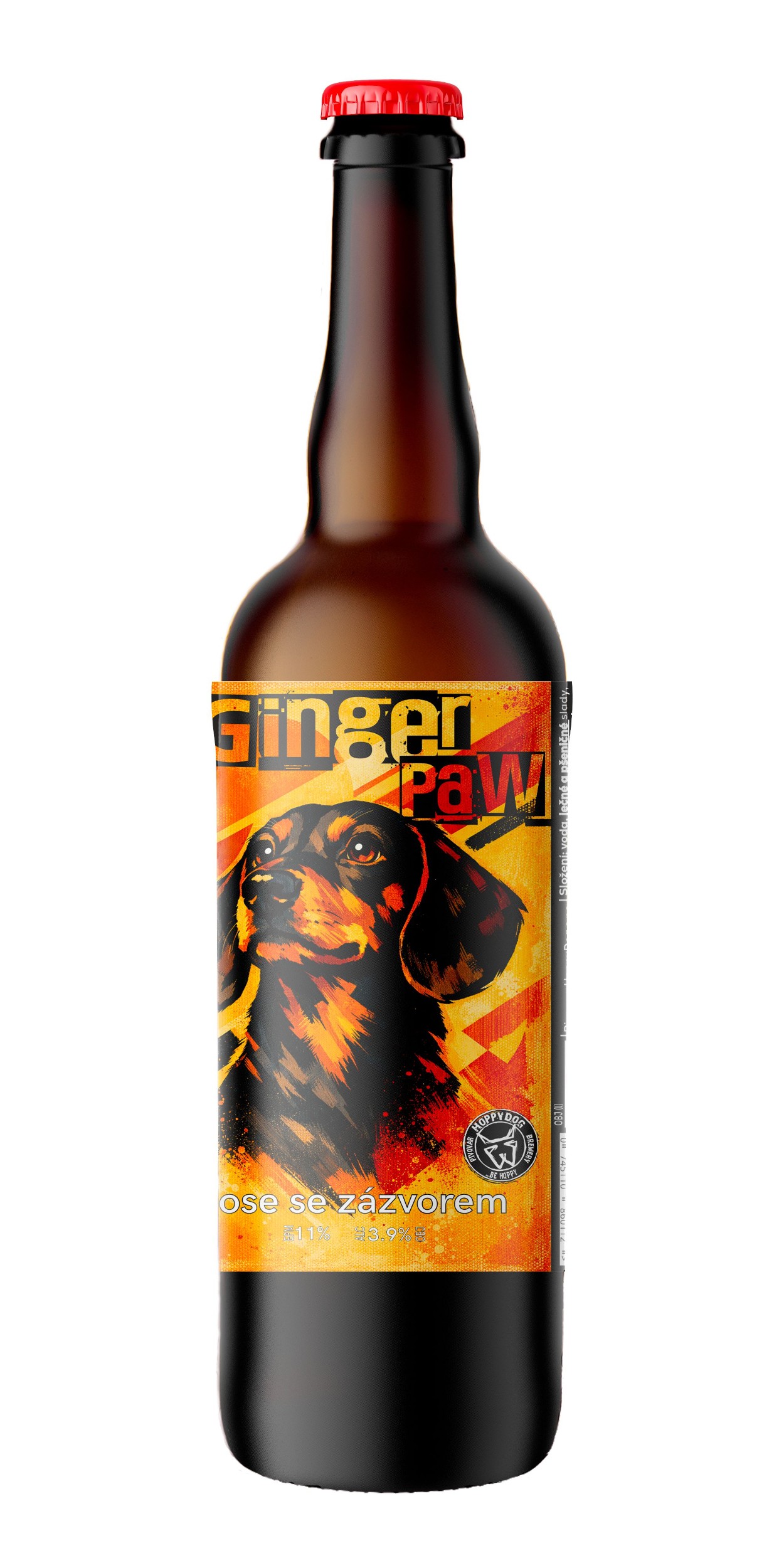 Pivovar HoppyDog - Sour Ale sklo 0,75l