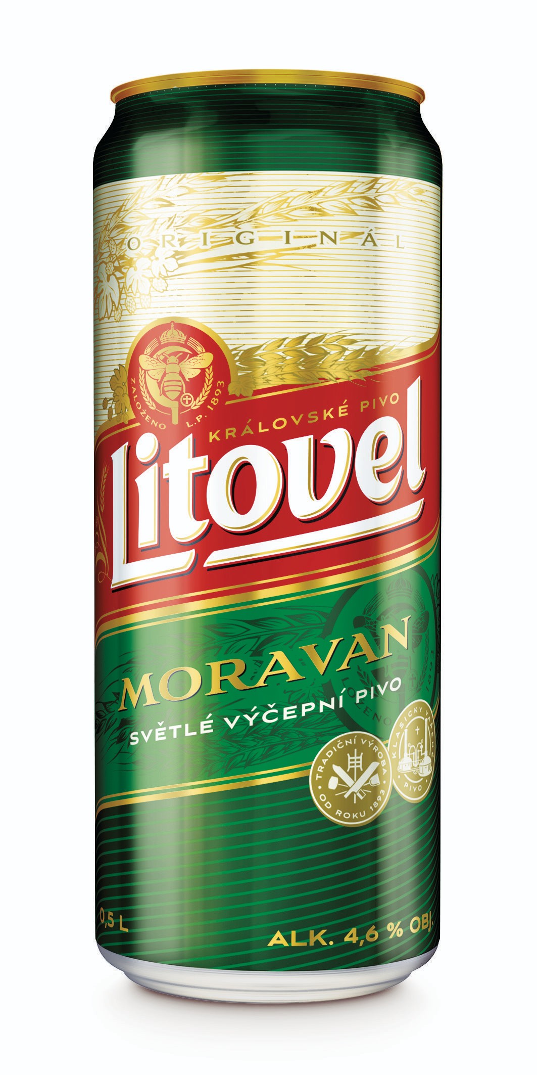 Litovel Moravan Plech 0,5 l