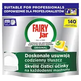 Jar Professional Lemon/citron kapsle do myčky 140 ks
