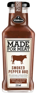 Kuhne Made for Meat - BBQ omáčka s uzeným pepřem