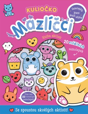Svojtka & Co Kuliočko Mazlíčci  20 reliéfních samolepek