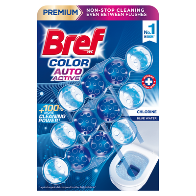 Bref Color Auto Active Chlorine WC blok (3x 50 g)