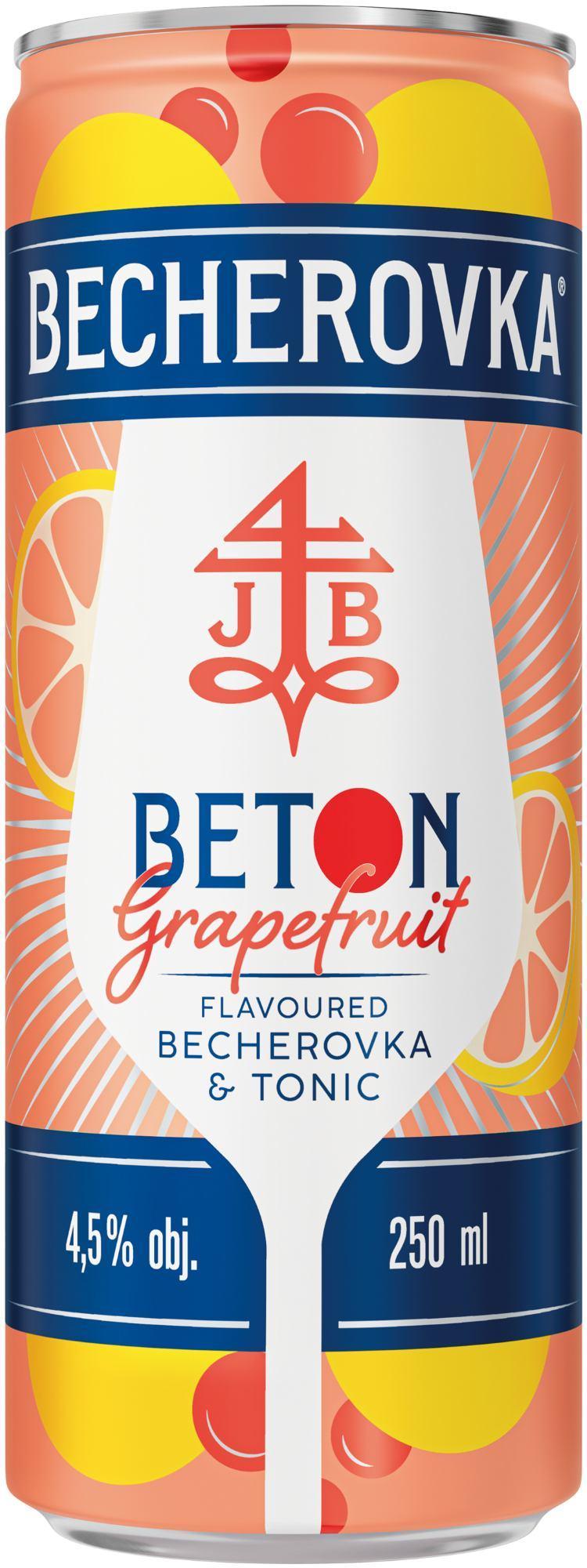 Becherovka Beton Grapefruit & Tonic 4,5% – plech