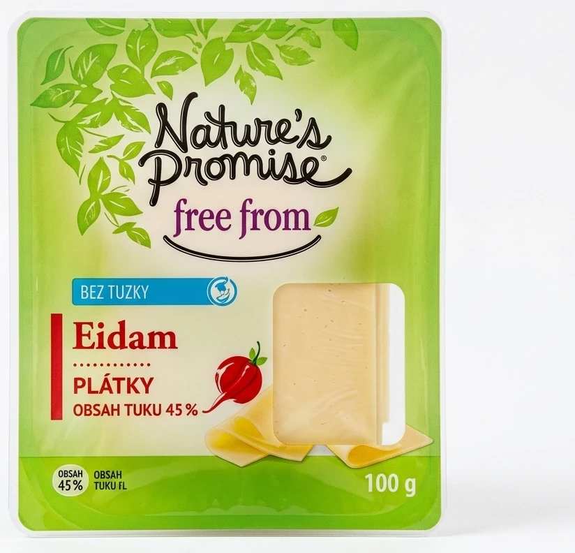 Nature's Promise Free From Eidam 45% plátky
