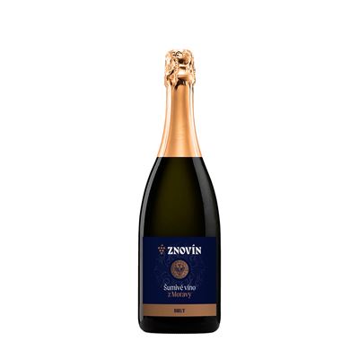 ZNOVÍN ZNOJMO Víno šumivé Brut 750 ml