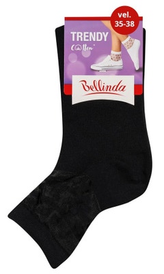Bellinda Trendy dámské ponožky černé, vel. 35-38