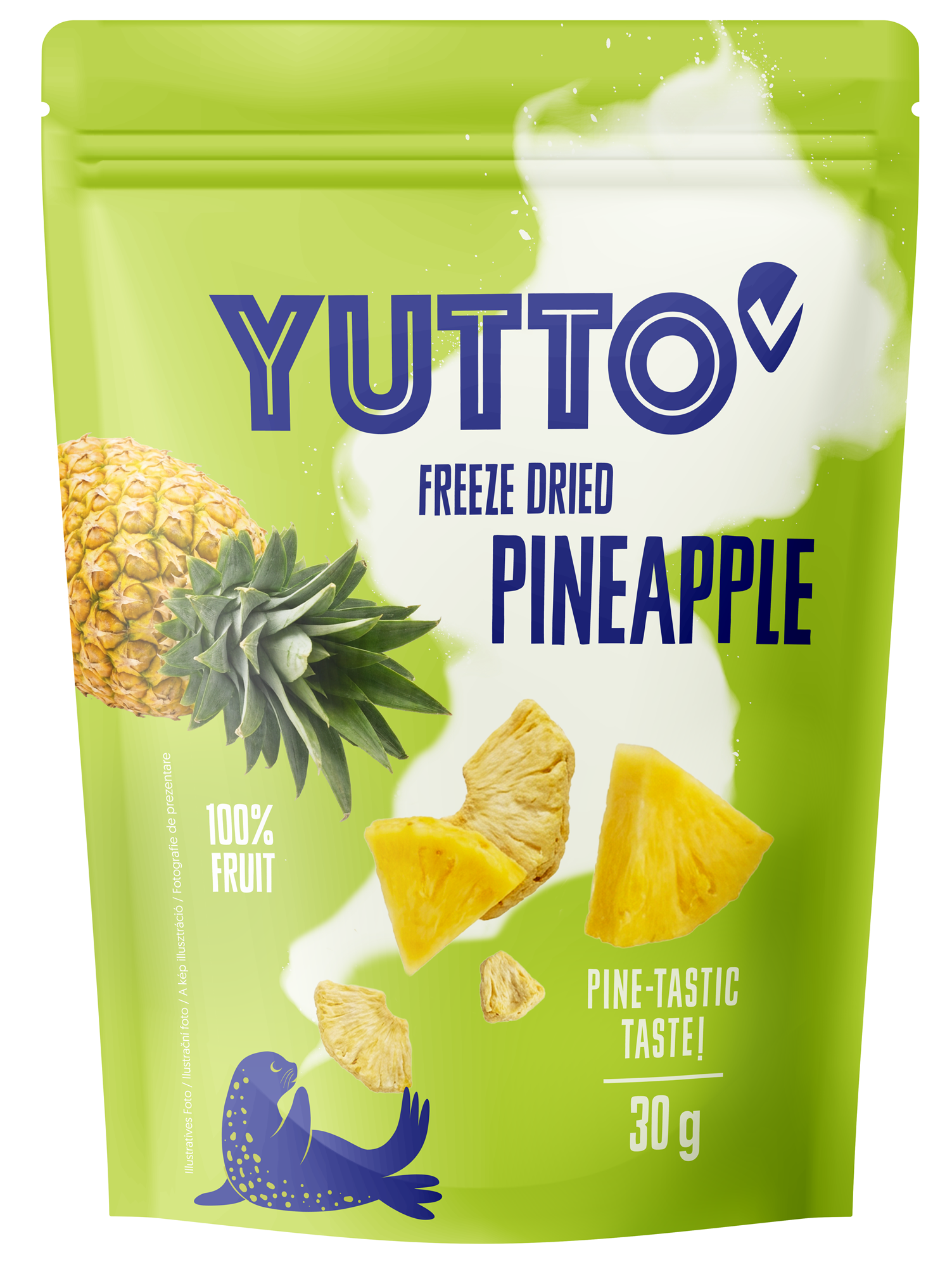 Yutto Ananas sušený mrazem