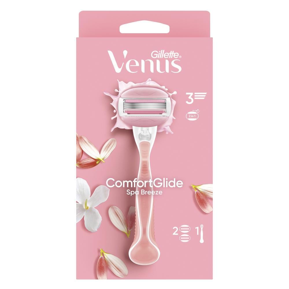 Gillette Venus ComfortGlide Spa Breeze dámský holicí strojek + 2 hlavice