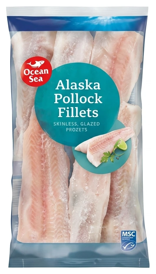 Ocean Sea Aljašská treska filety glazované