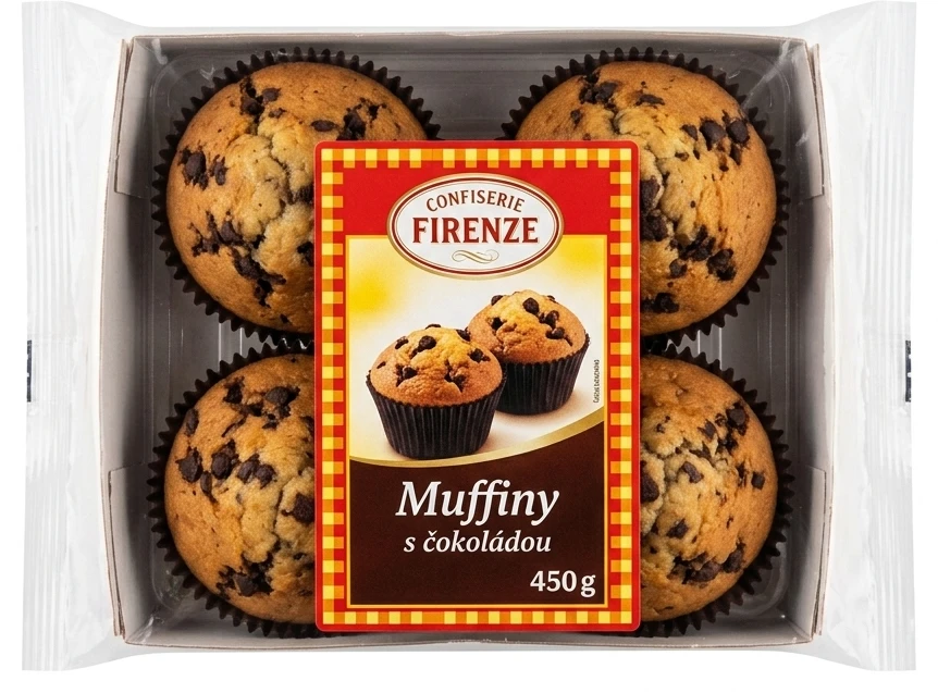 CONFISERIE FIRENZE Muffiny s čokoládou