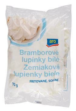 aro Bramborové lupínky bílé 5 x 70g