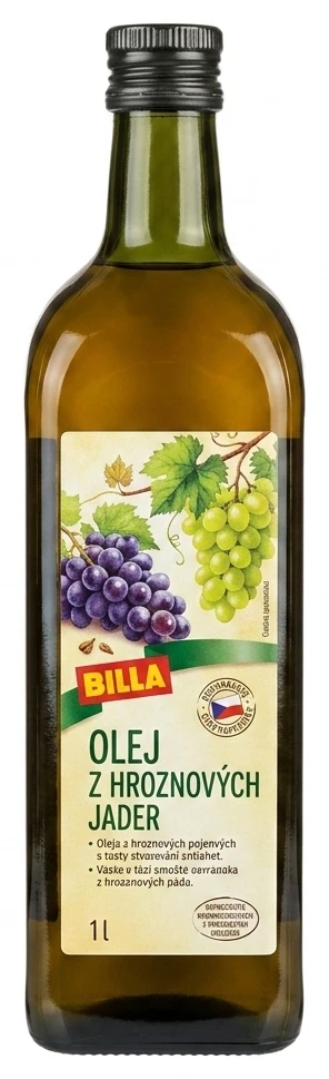 BILLA Olej z hroznových jader