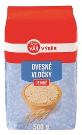 Váš Výběr Ovesné vločky jemné 500g