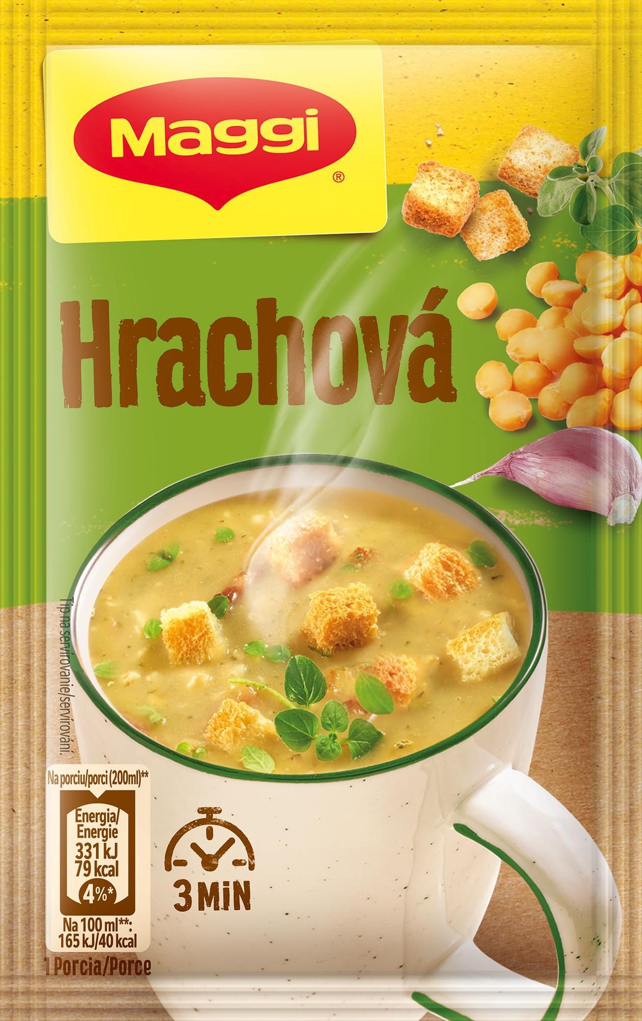 Maggi Instantní polévka hrachová s krutony 19g