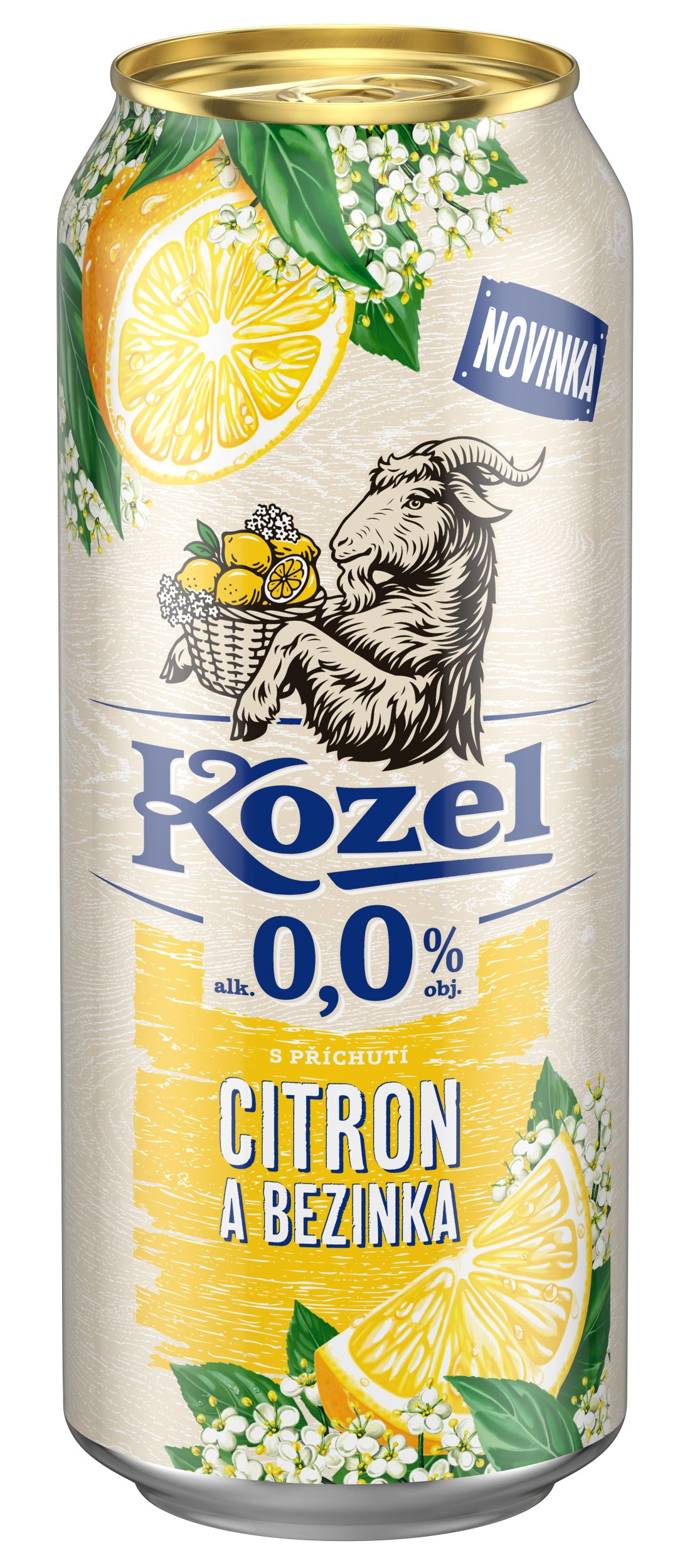Kozel Citron & Bezový květ 0,5l