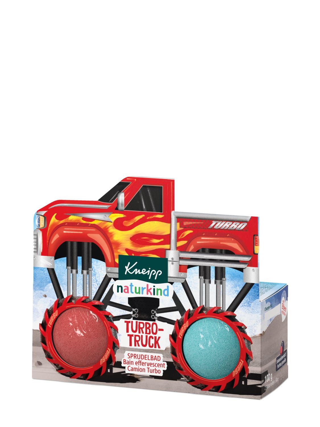 Kneipp Naturkind Turbo Truck šumivá koupel 1 ks