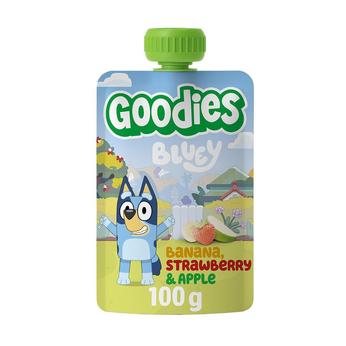 Goodies Kapsička Bluey banán jahoda & jablko 100g