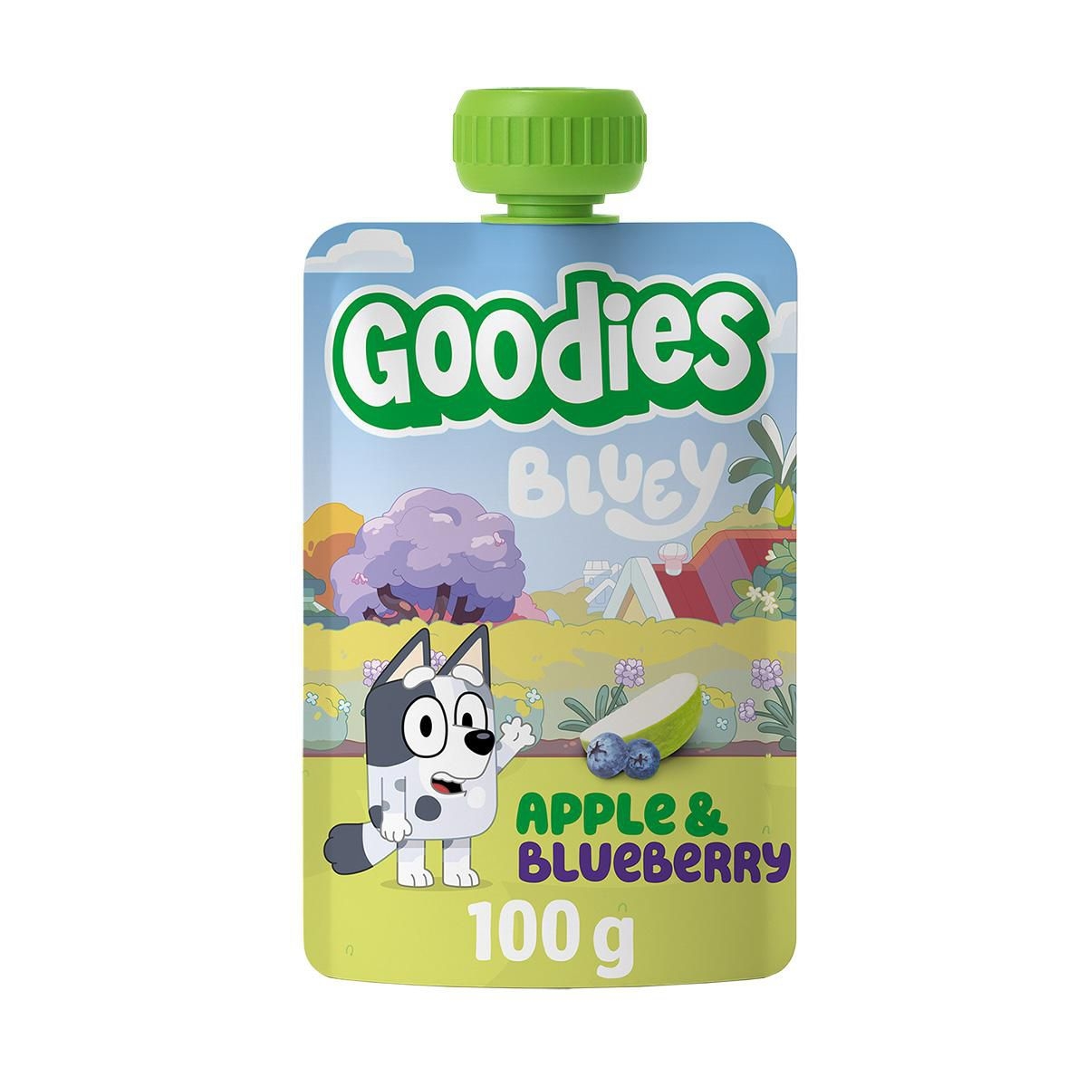 Goodies Kapsička Bluey jablko & borůvka 100g