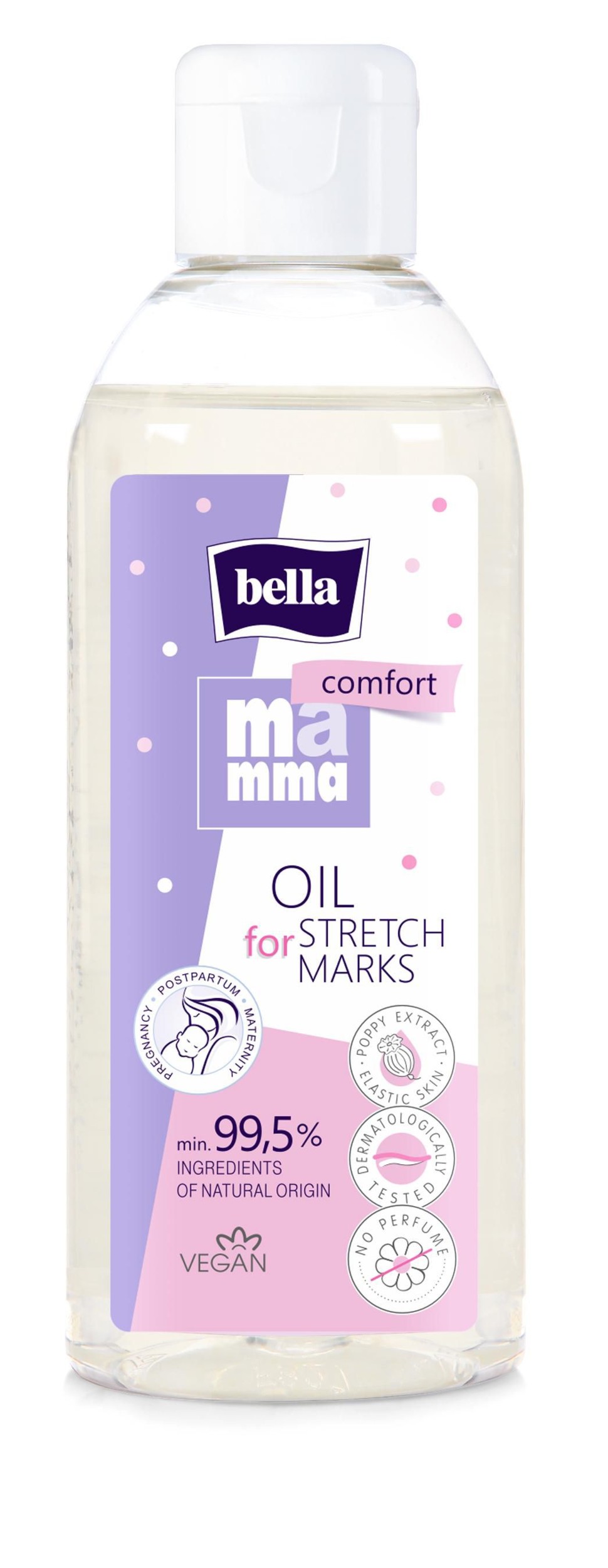 Bella Mamma Comfort olej proti striím 150 ml