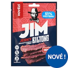 Jim Jerky Biltong sušené hovězí maso 20g