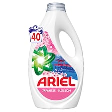 Ariel Tekutý Prací Prostředek, 40 Praní, Japanese Blossom