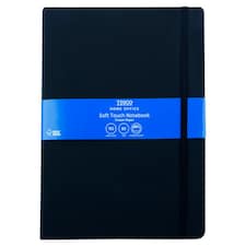 Home Office Black Soft Touch sešit 96 listů