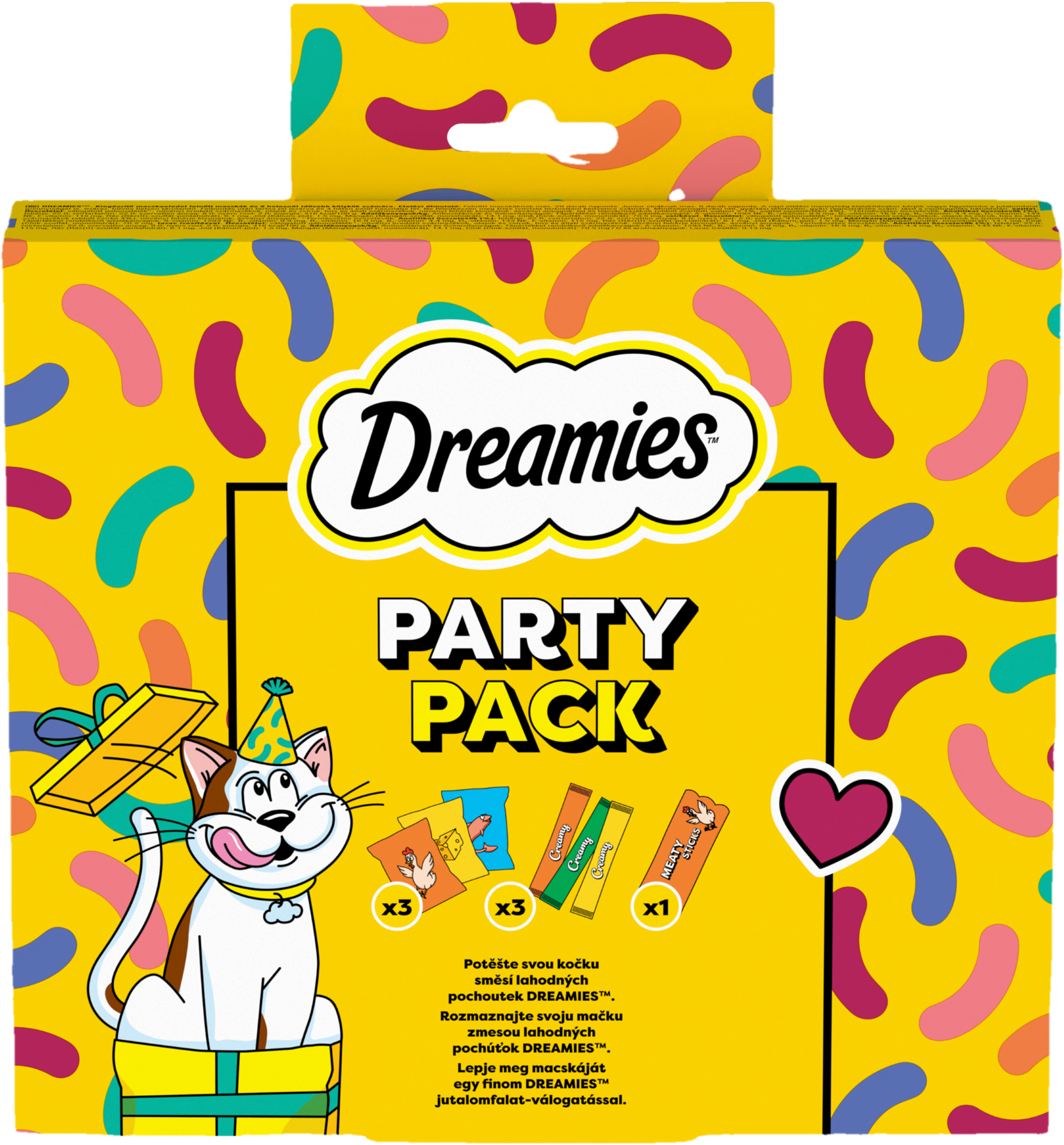 Dreamies Party Pack mix (7 ks)