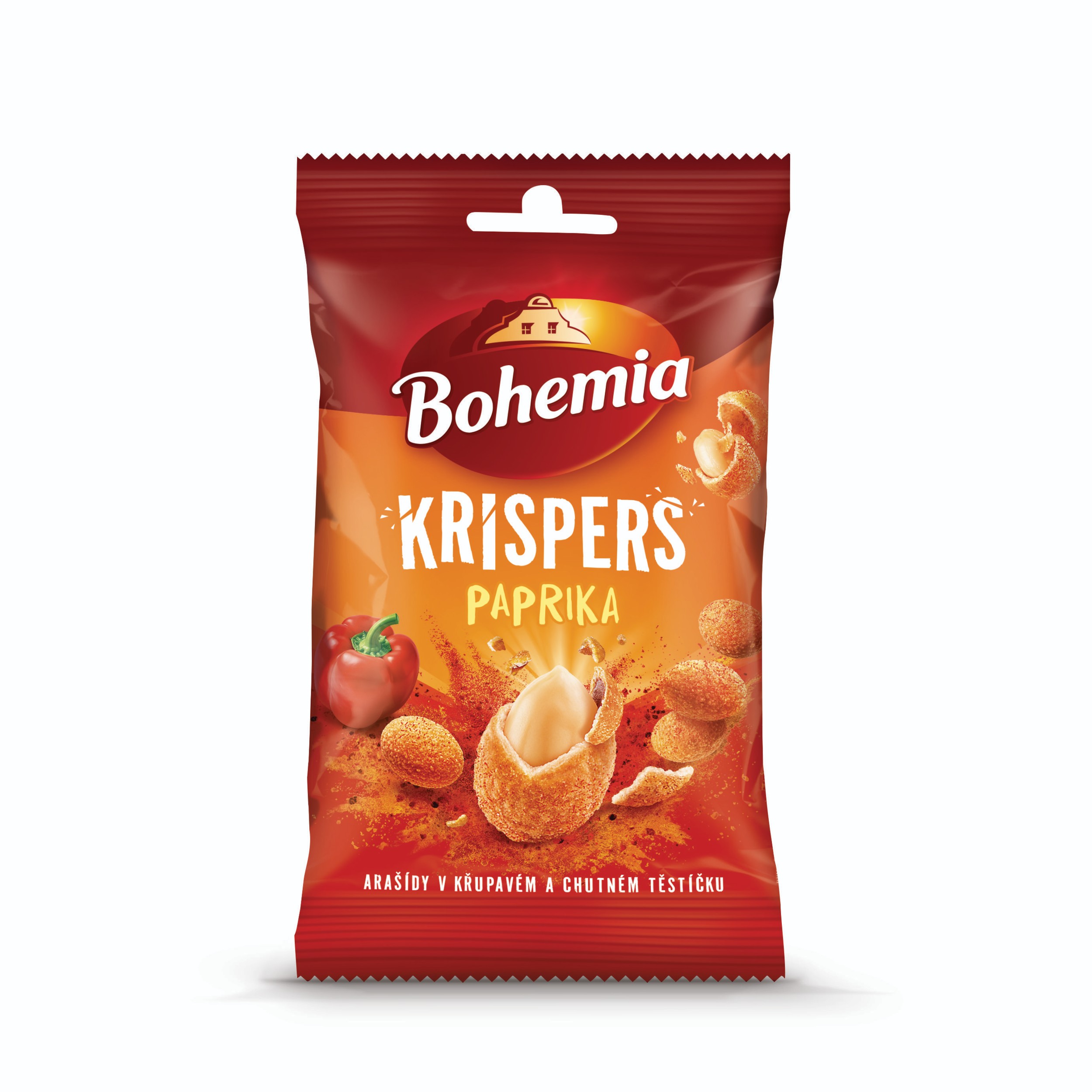 Bohemia Krispers oříšky  Paprika 60g