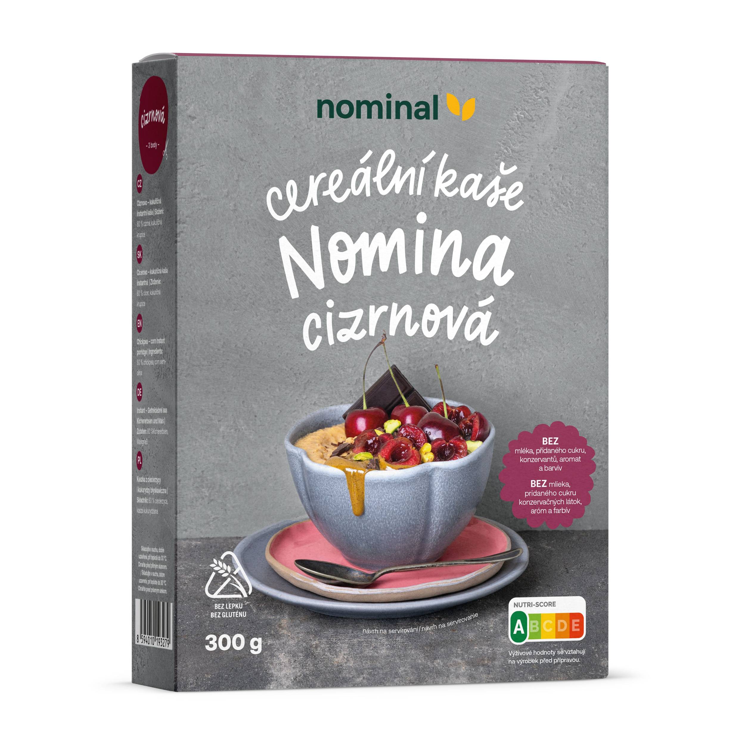 Nominal cereální kaše Nomina cizrnová 300g
