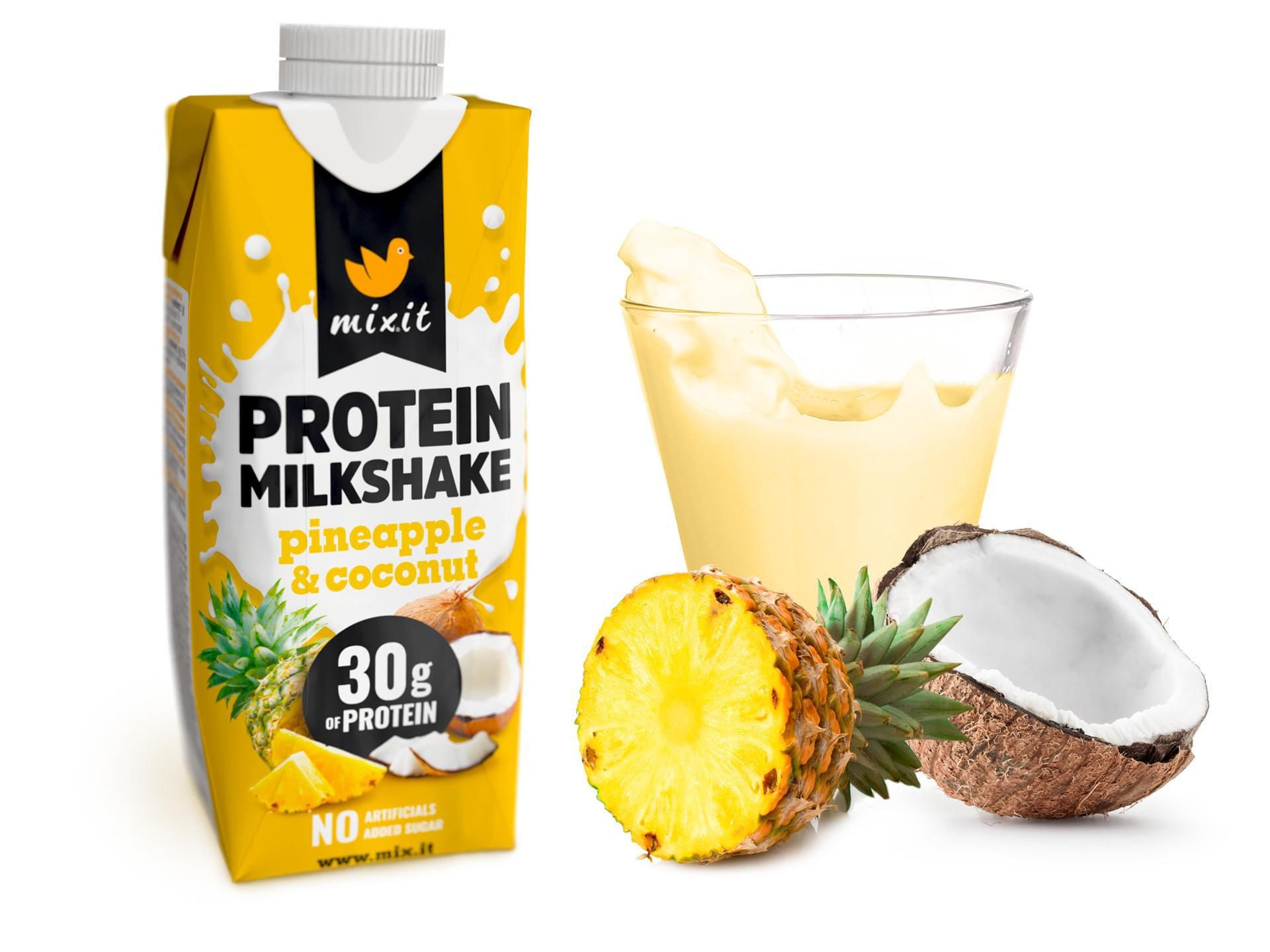 Mixit proteinový milkshake - Ananas & kokos 330ml