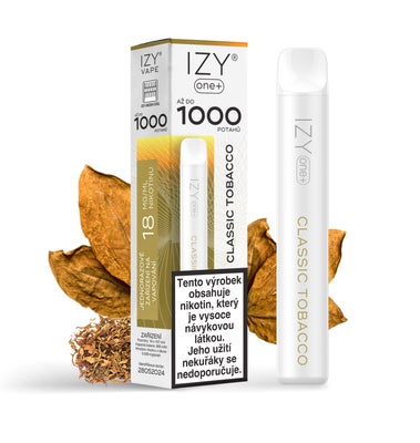 IZY VAPE ONE+ TX Clas.Tobacco 18 WHI