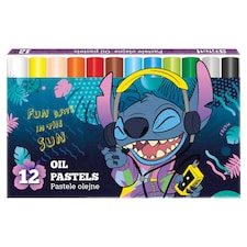 Disney Stitch olejové pastely 12 ks