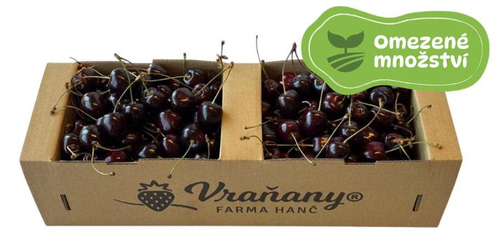 Farma Vraňany Třešně čerstvé, košík