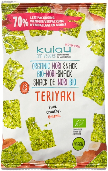 Kulau BIO Mořské řasy Kulau TERIYAKI