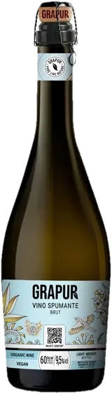 Grapur Vino Bianco Spumante Brut Organic