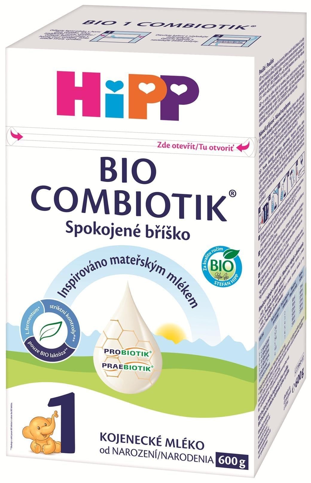 HiPP 1 BIO Combiotik Počáteční mléčná kojenecká výživa