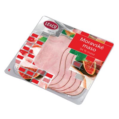 LE & CO Moravské maso plátky chlaz. 100 g