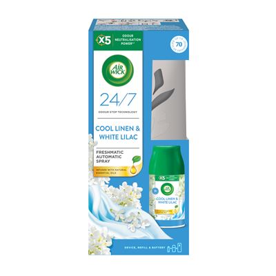 Air Wick Fresh Matic Komplet svěží prádlo 250 ml