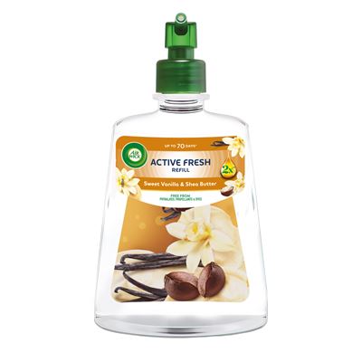 Air Wick Active Fresh Vanilka bambucké máslo náplň 228 ml