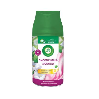 Air Wick Fresh Matic Jemný satén měsíční lilie náplň 250 ml