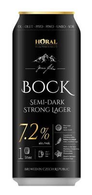 Horal Bock 7,2% pivo plech