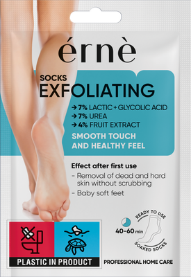 Exfoliační maska na nohy