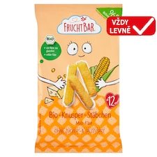 FruchtBar Bio kukuřičné křupky se sýrem nesolené 30g