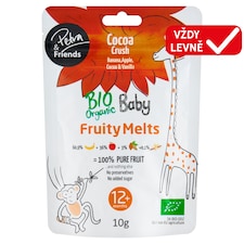Petra & Friends Fruity Melts Cocoa Crush bio mrazem sušená ovocná pochoutka 10g