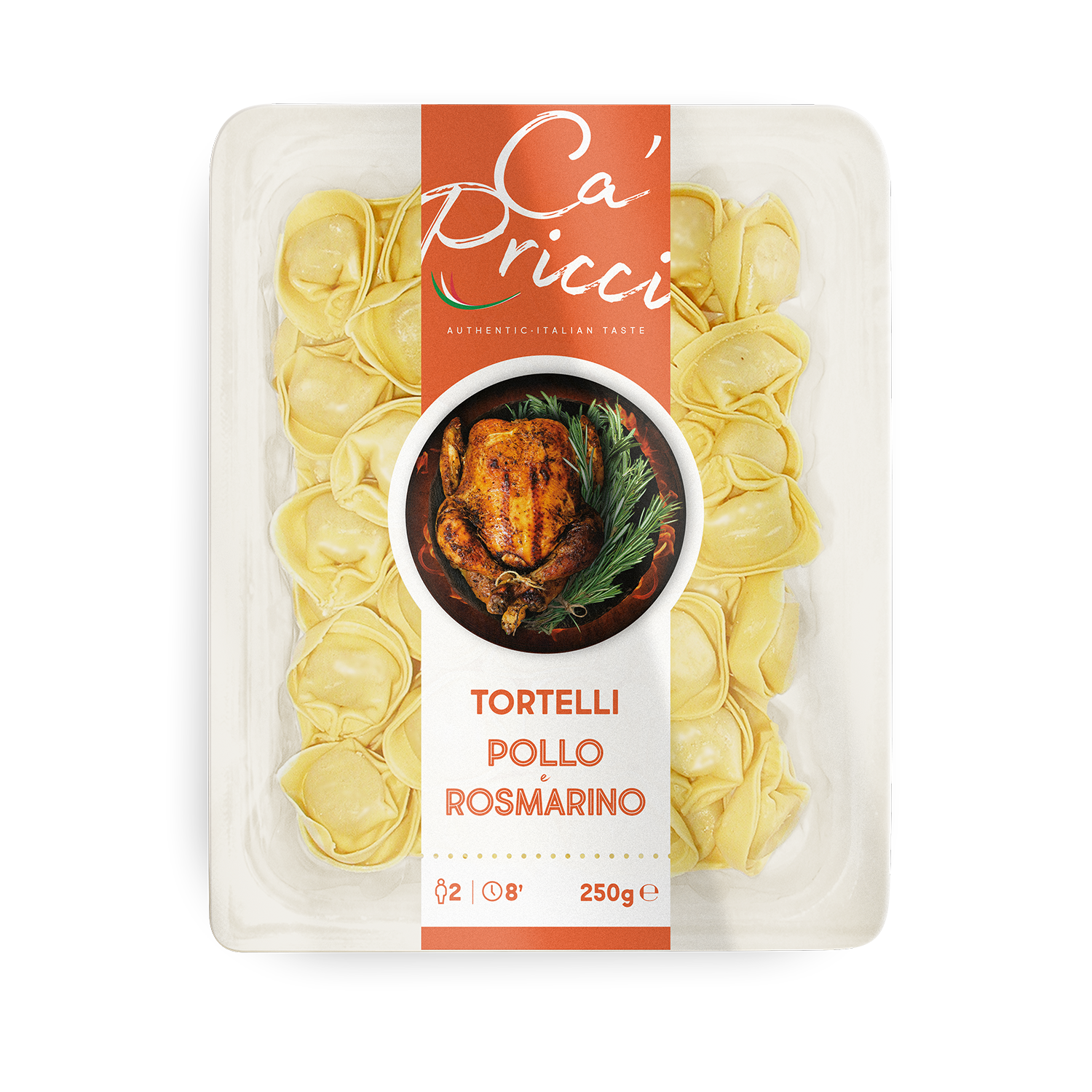 Ca'Pricci Tortellini Kuře a rozmarýn