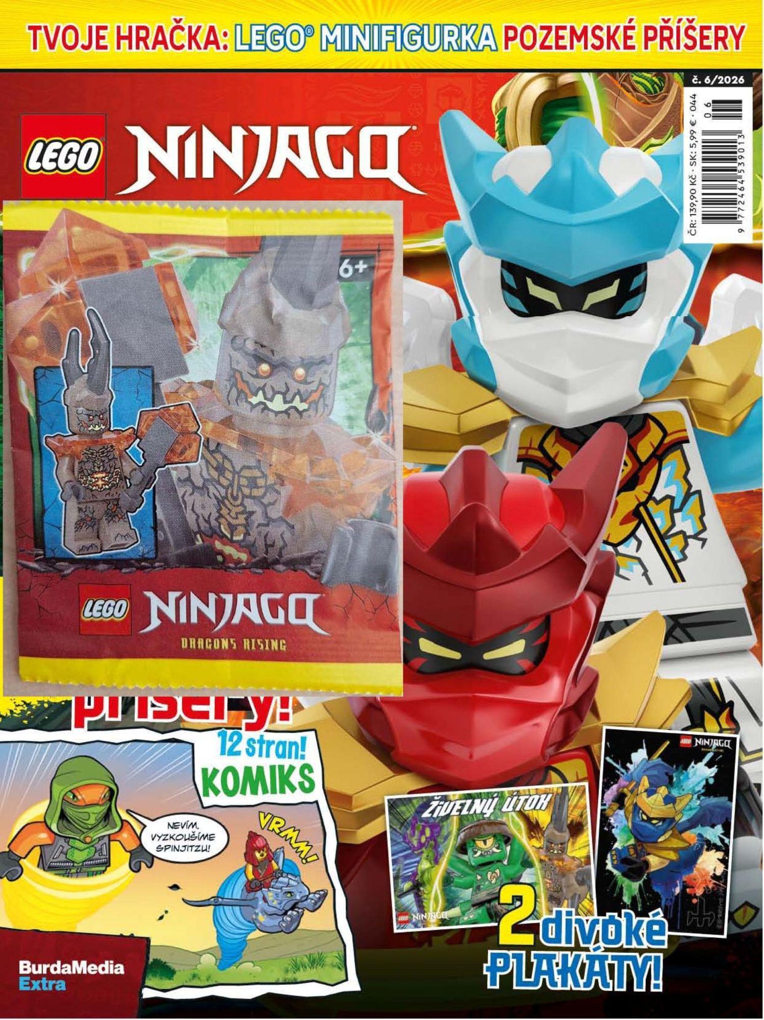 LEGO NINJAGO č. 6/26 + figurka Dragons Rising