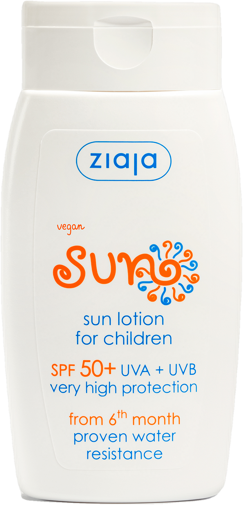 Ziaja Sun mléko na opalování pro děti 6M+ SPF 50+ voděodolné